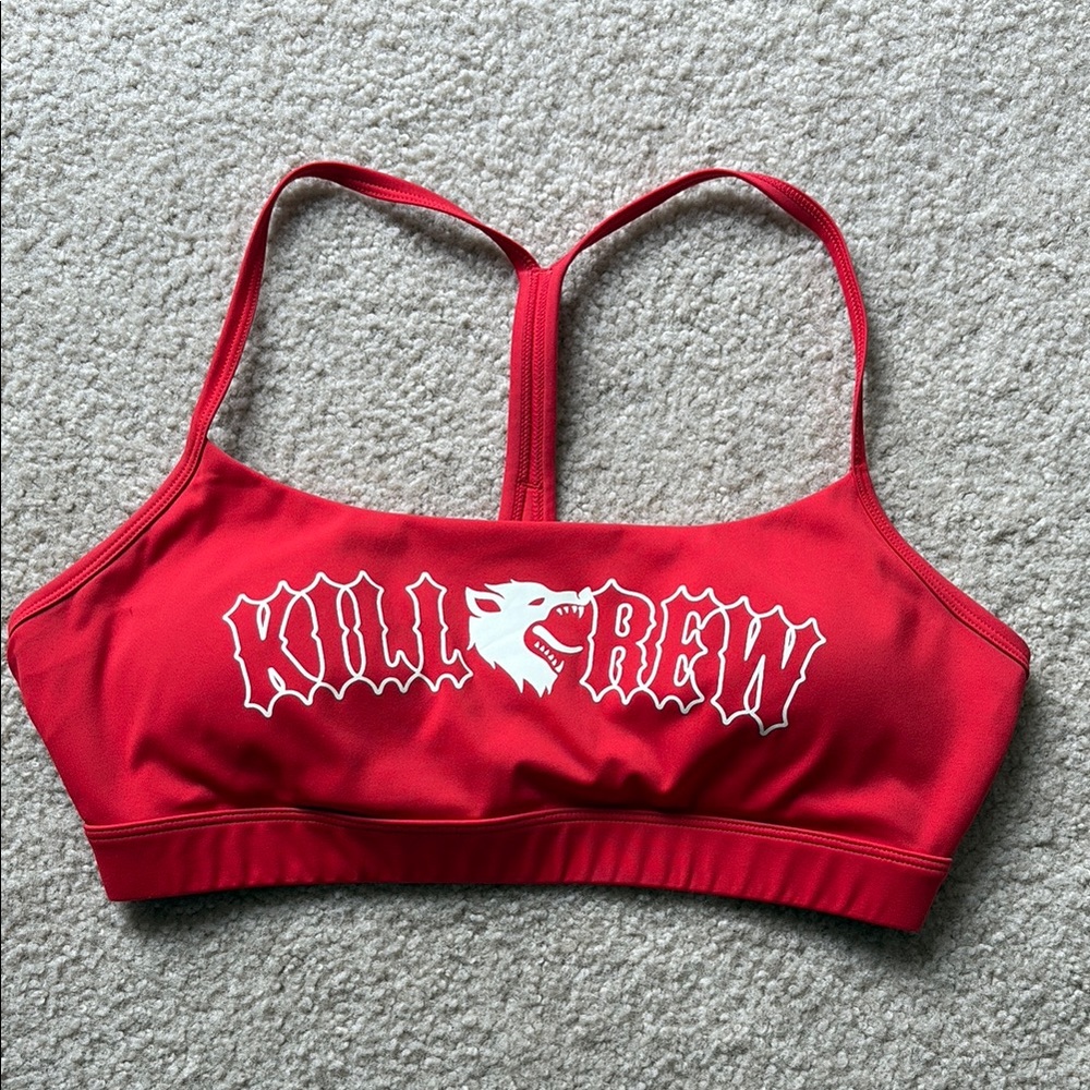 Kill Crew Red Sports Bra